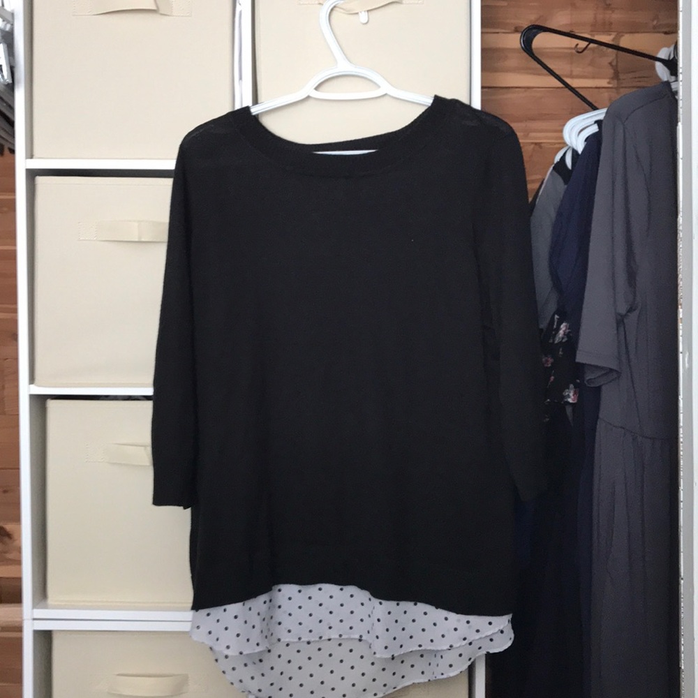 Simple Layered Sweater